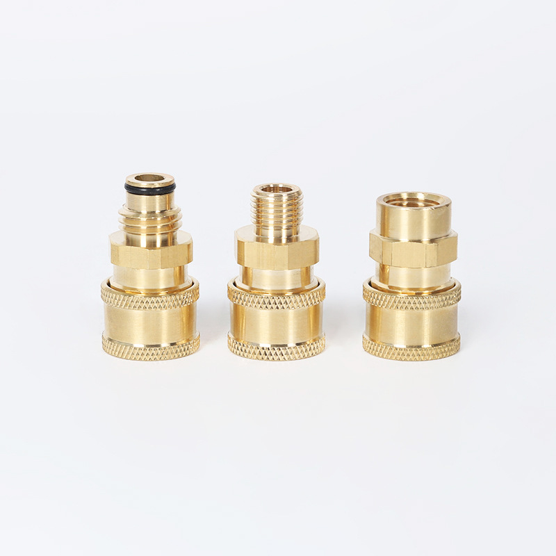 Auto umývanie vodnej trysky Konverzia hlavy 1/4 Únie rýchla zástrčka