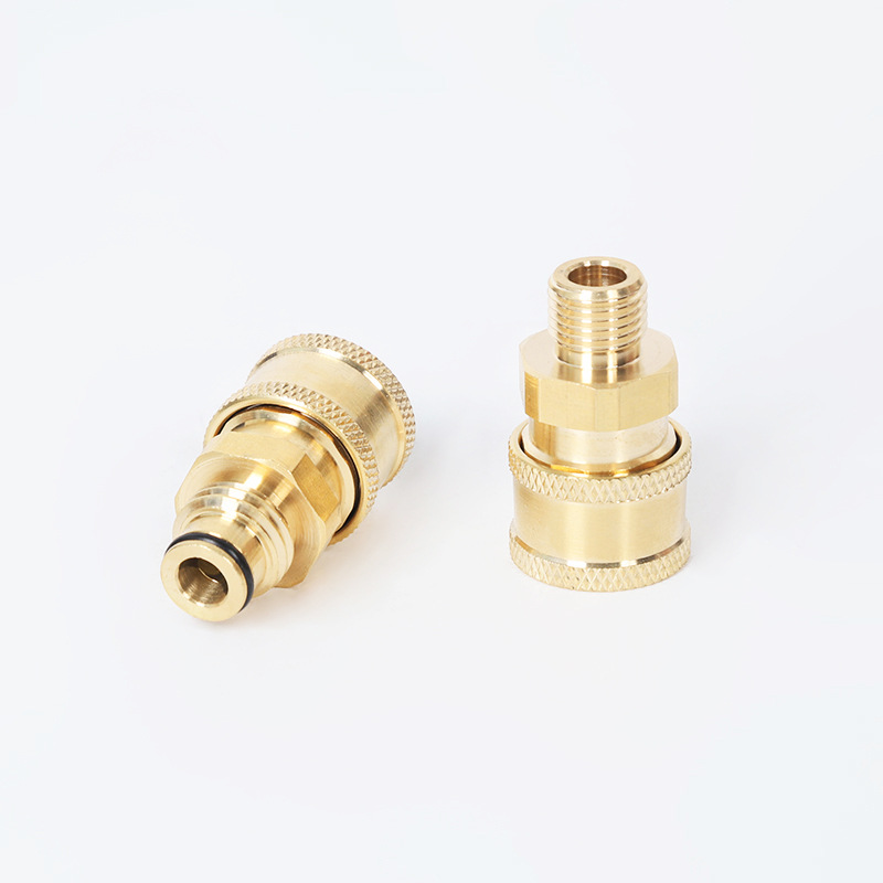 Auto umývanie vodnej trysky Konverzia hlavy 1/4 Únie rýchla zástrčka