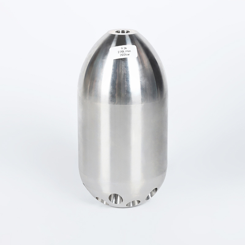 Vysokotlaková dýza pre kanalizačné sacie vozidlo