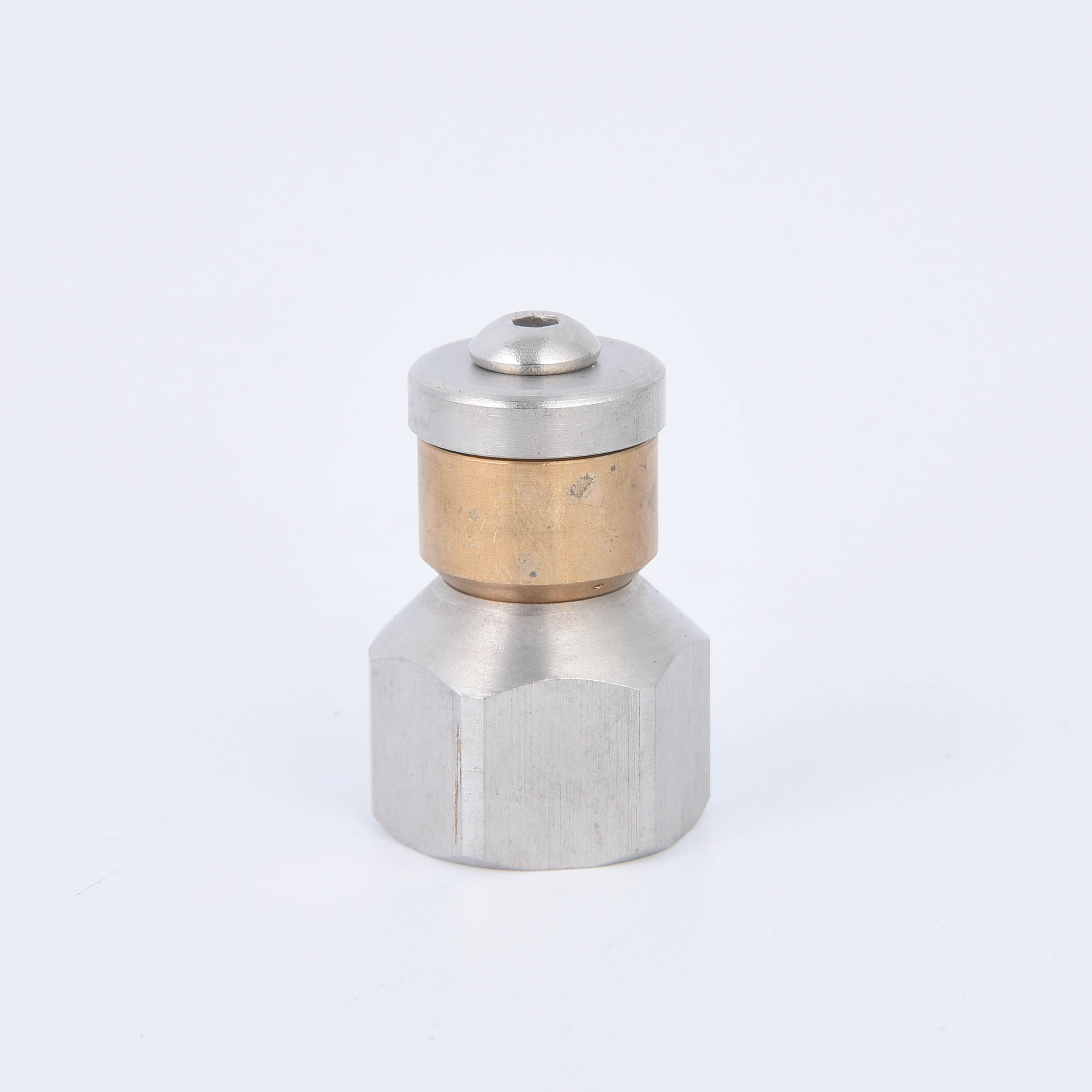 Vysokotlaková dýza na čistenie kanalizácie automobilovej práčky